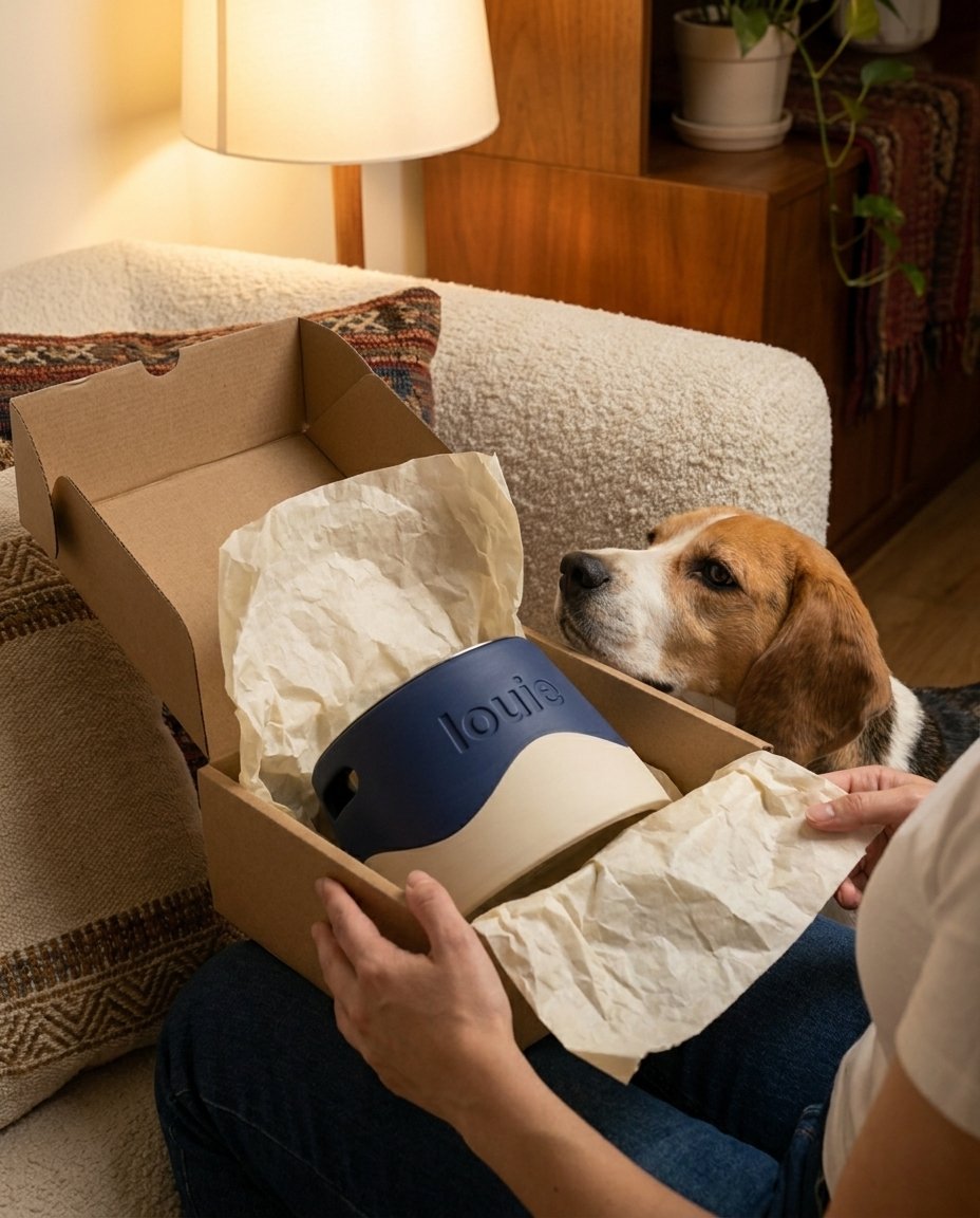unboxing an auvo bowl at home